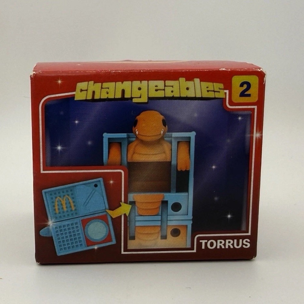 McDonald's Changeables 2026 #2 Torrus Unopened Happy Meal Toy